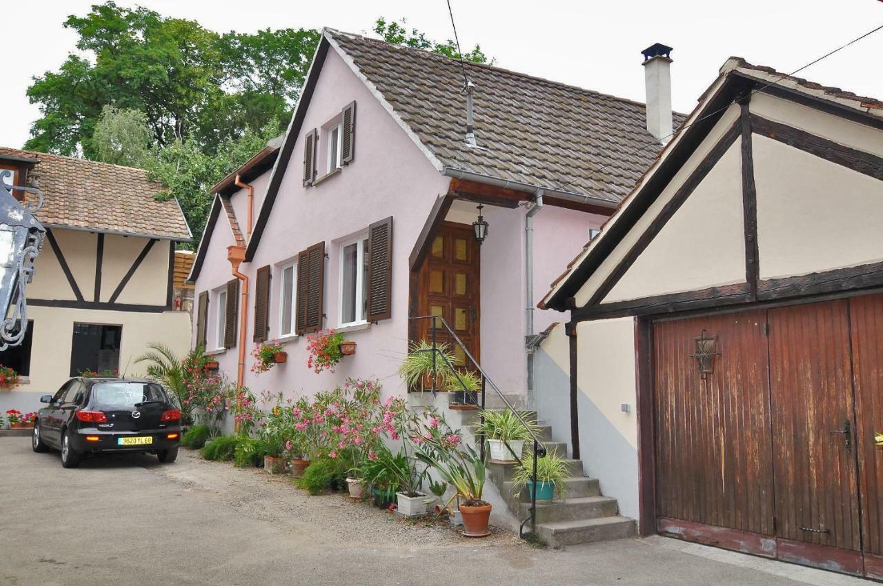 La Maison Fleurie Gites Du Florimont Ingersheim Eksteriør billede